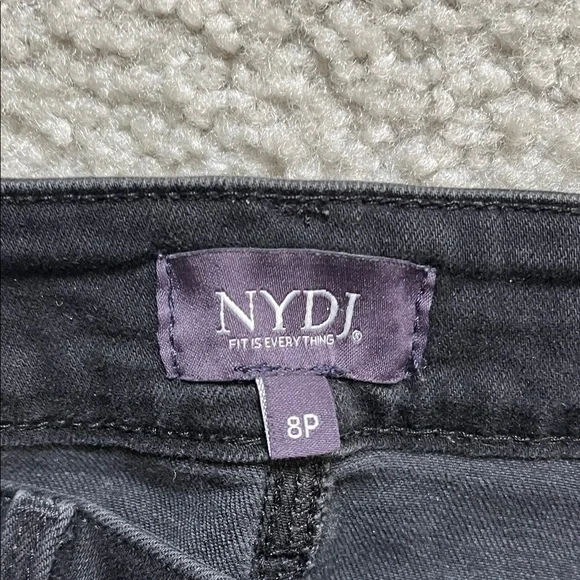 NYDJ Black Straight Leg Jeans - Picture 2 of 4